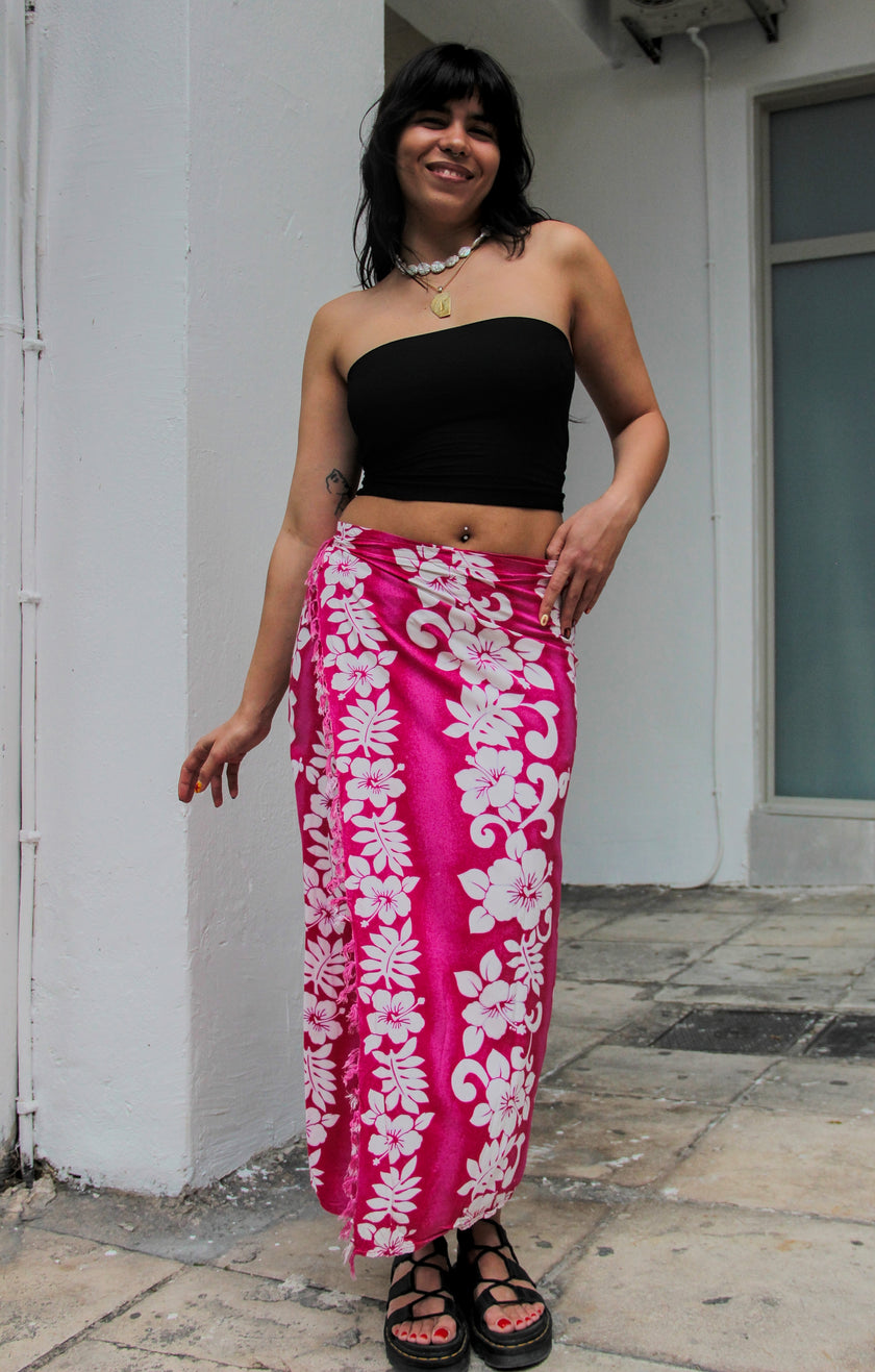 Super cute funky wrap skirt (S/L)