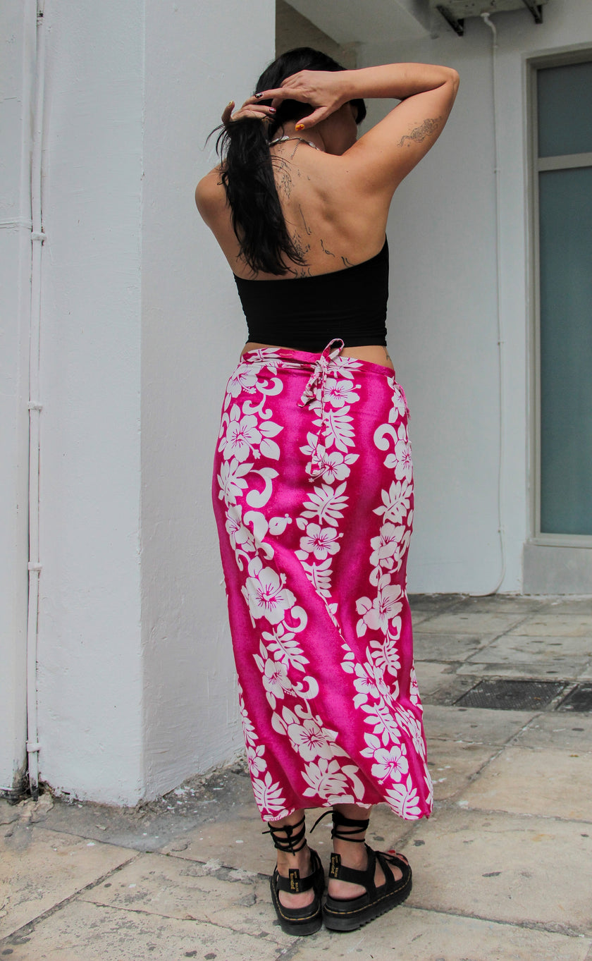 Super cute funky wrap skirt (S/L)