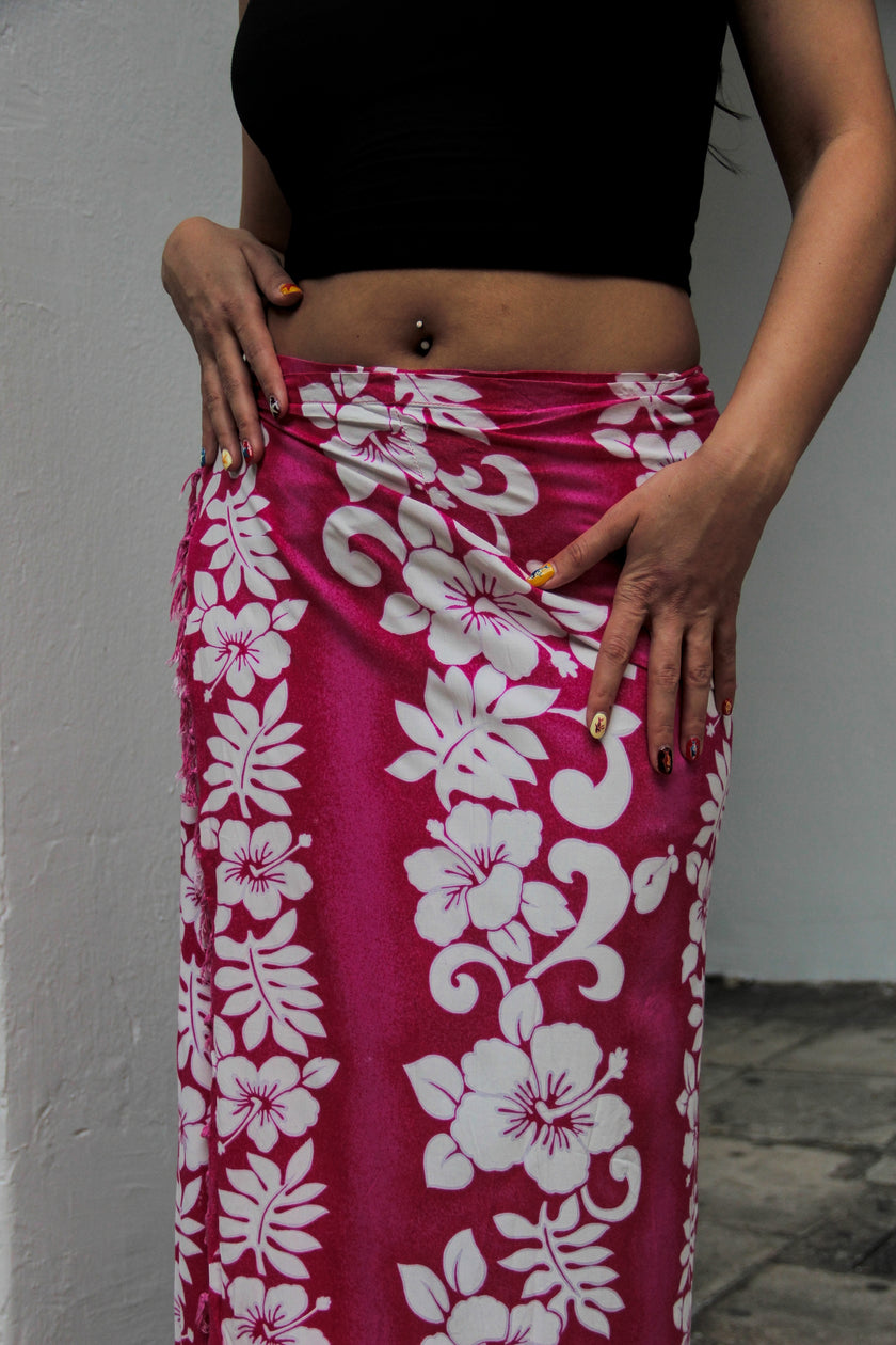 Super cute funky wrap skirt (S/L)