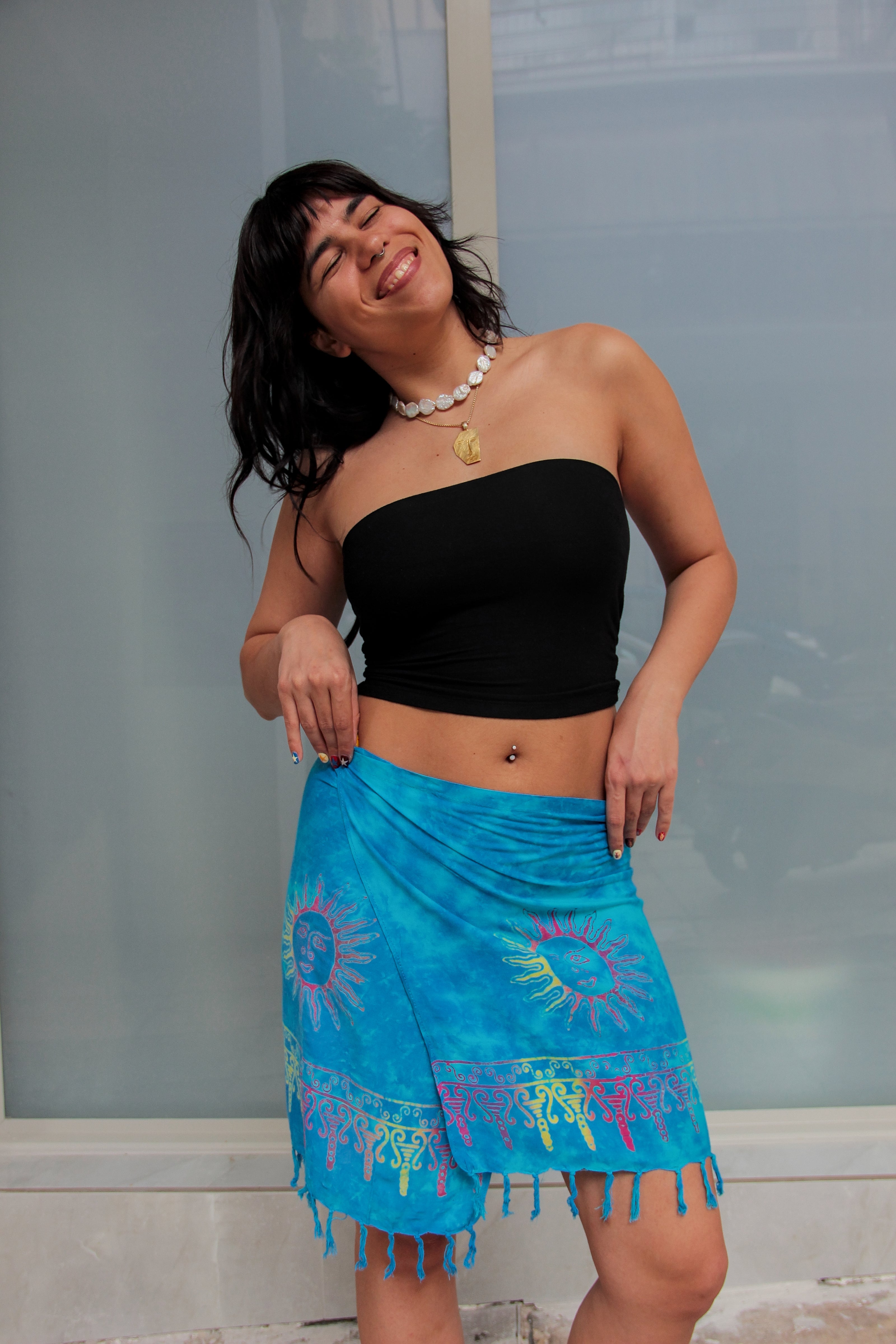 Super cute mini wrap skirt (S/M)