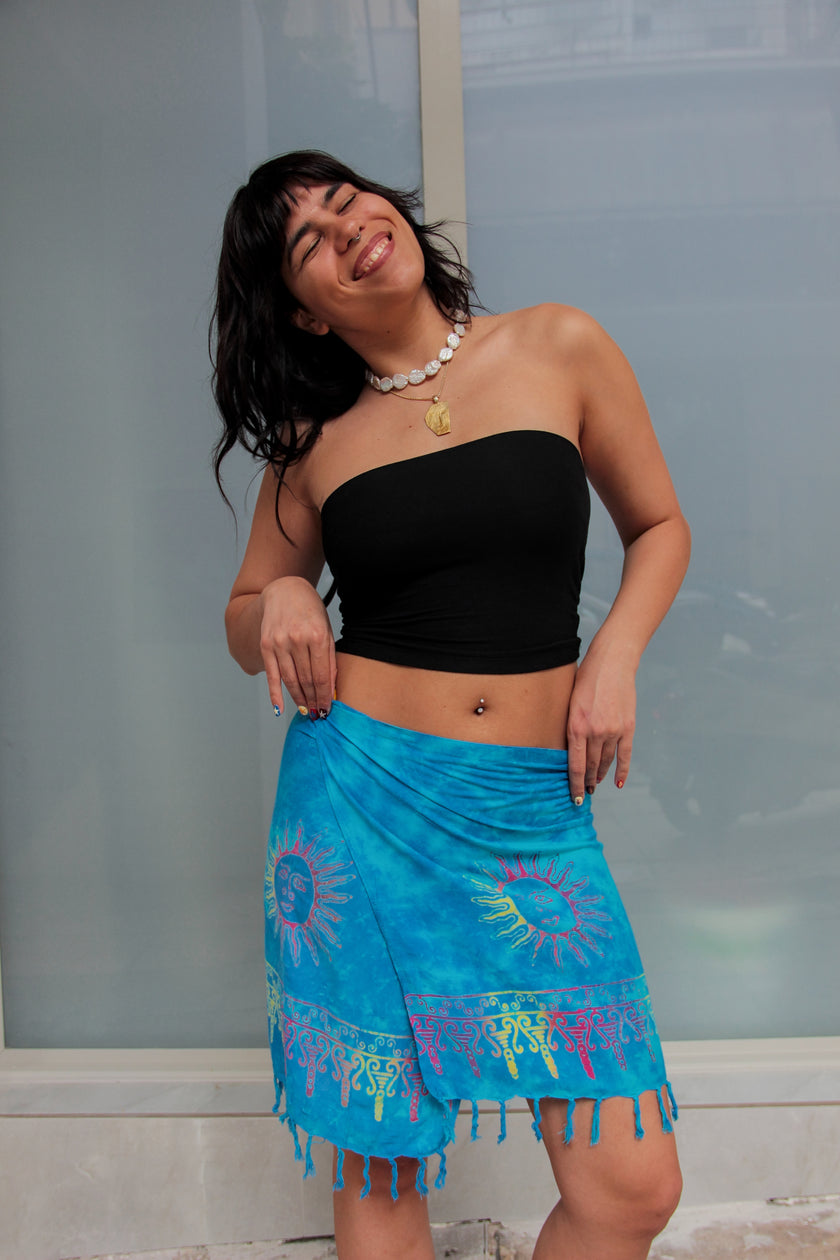 Super cute mini wrap skirt (S/M)