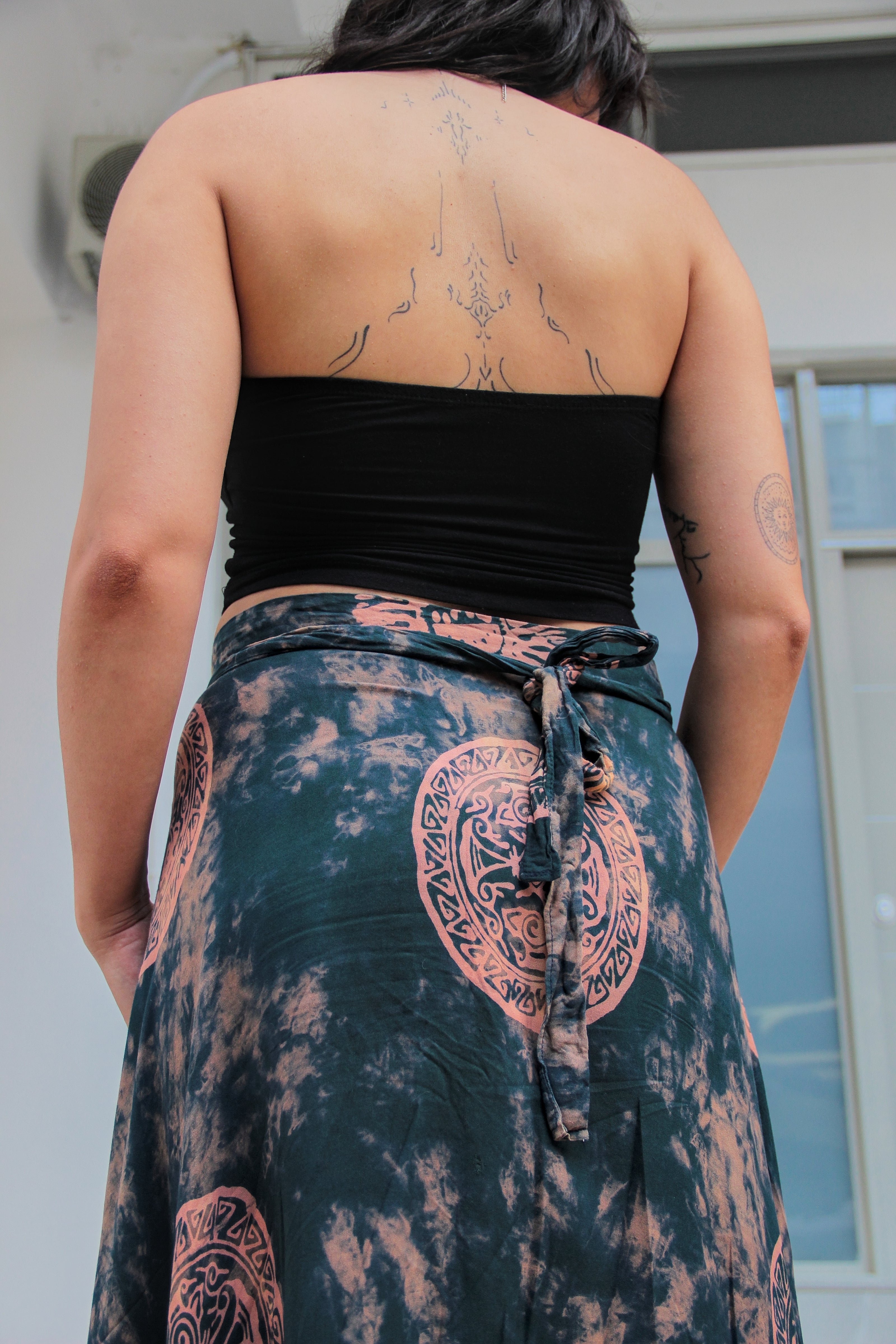 Super hoy assymetrical wrap skirt (S/L)