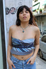 Cosette stunning up-cycled tie top