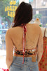 Cosette up-cycled triangle top