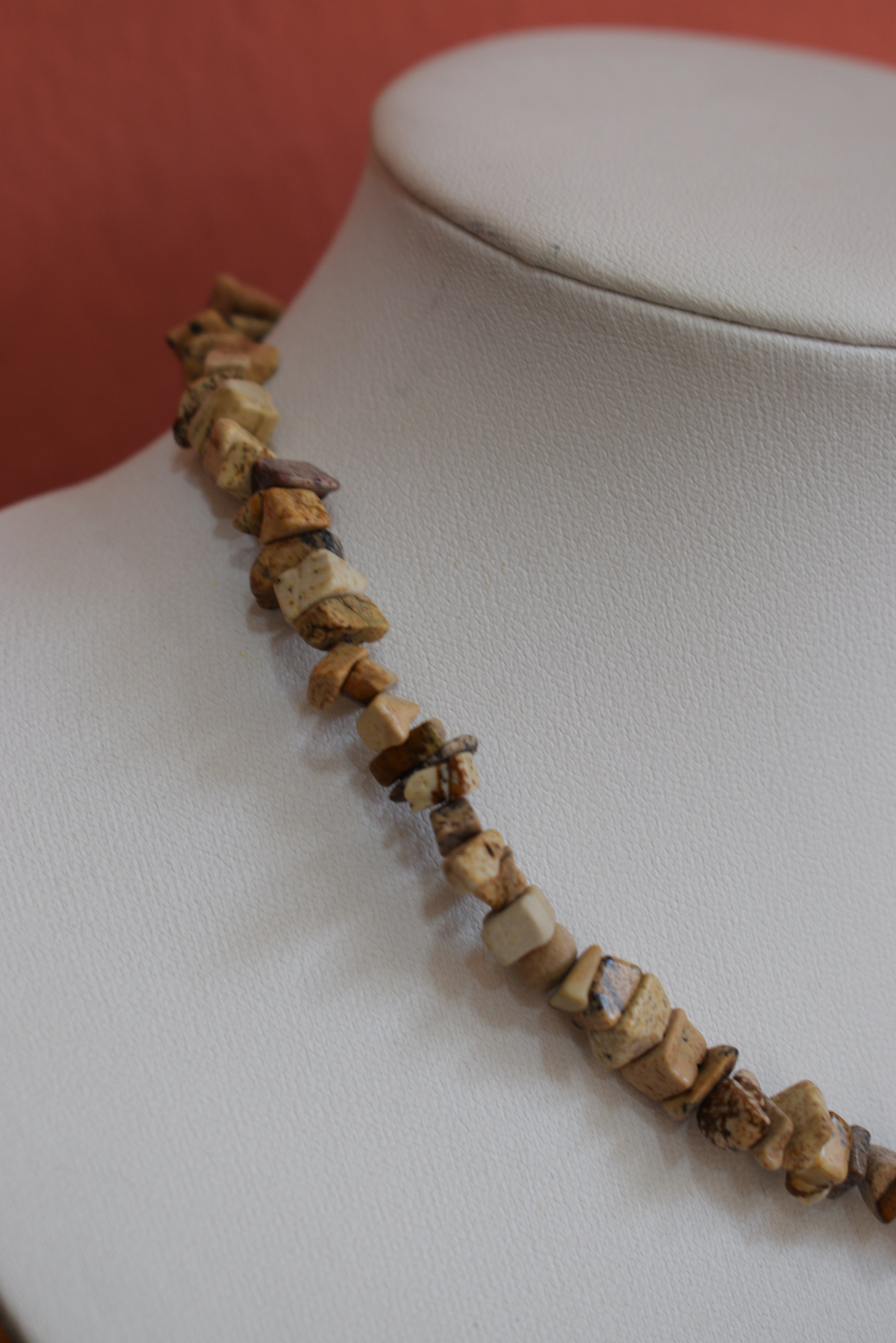 Handmade Jasper necklace