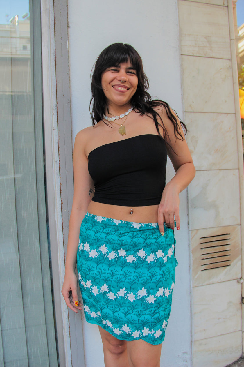 Vintage funky wrap skirt (S/L)