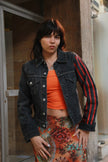 Handpainted REPLAY woman's denim jacket (M)