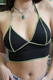 Cosette up-cycled triangle top