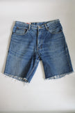 Levi’s 501 high waisted shorts W33