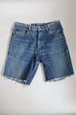 Levi’s 501 high waisted shorts W33