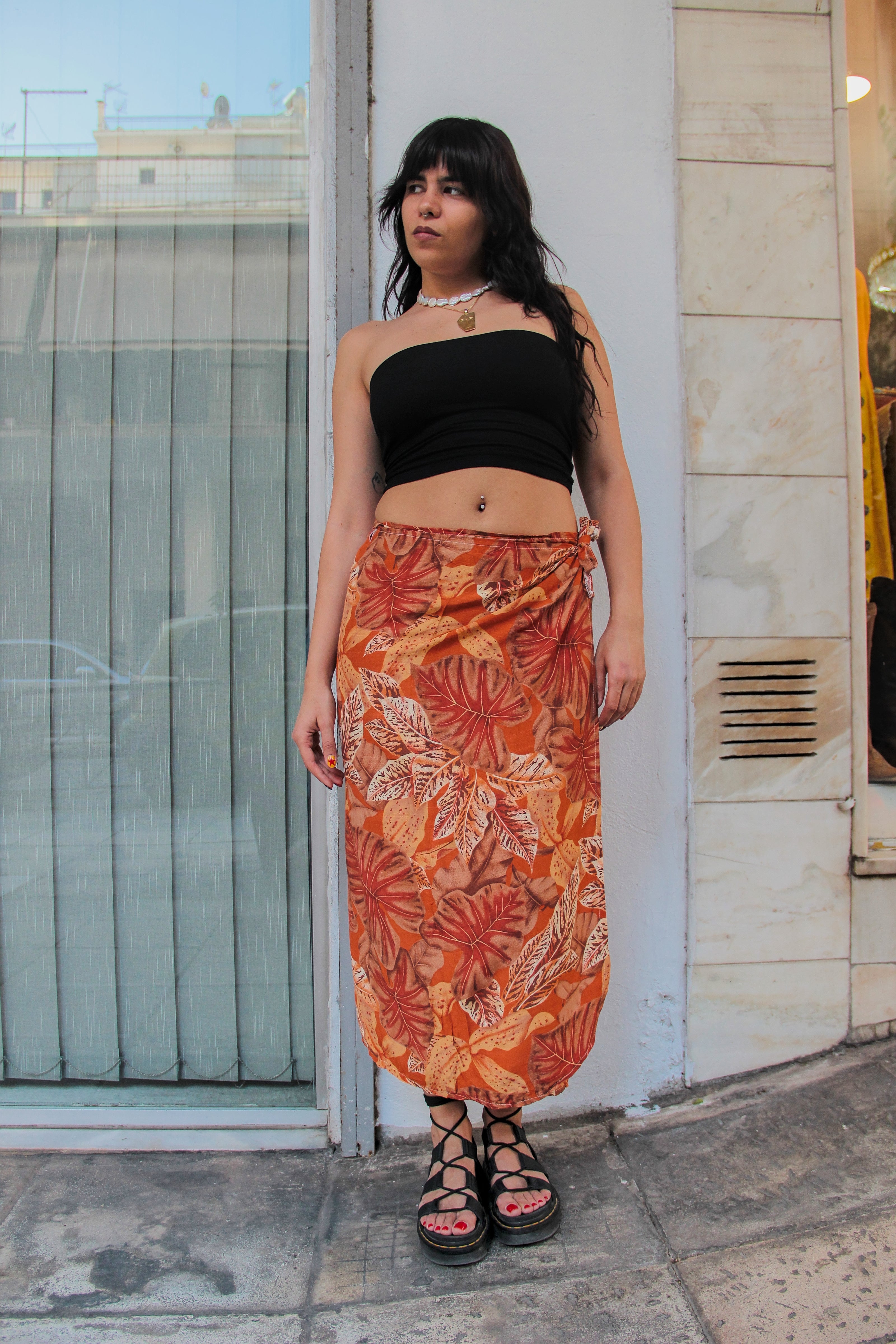 Super cute maxi wrap skirt (S/L)