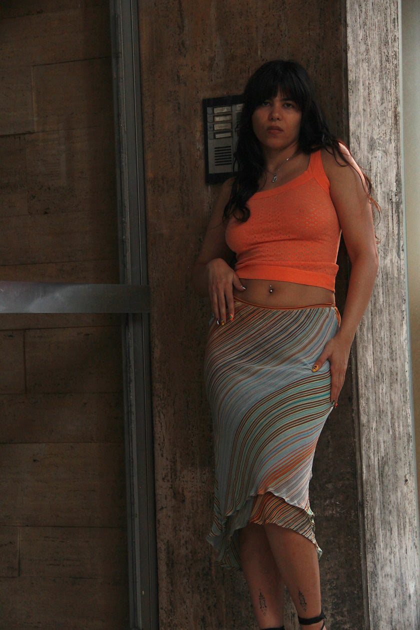 Beautiful 90s style midi skirt (M/L)