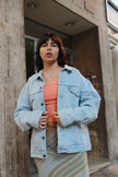 Handpainted Men's Levis denim Jacket (XXL)