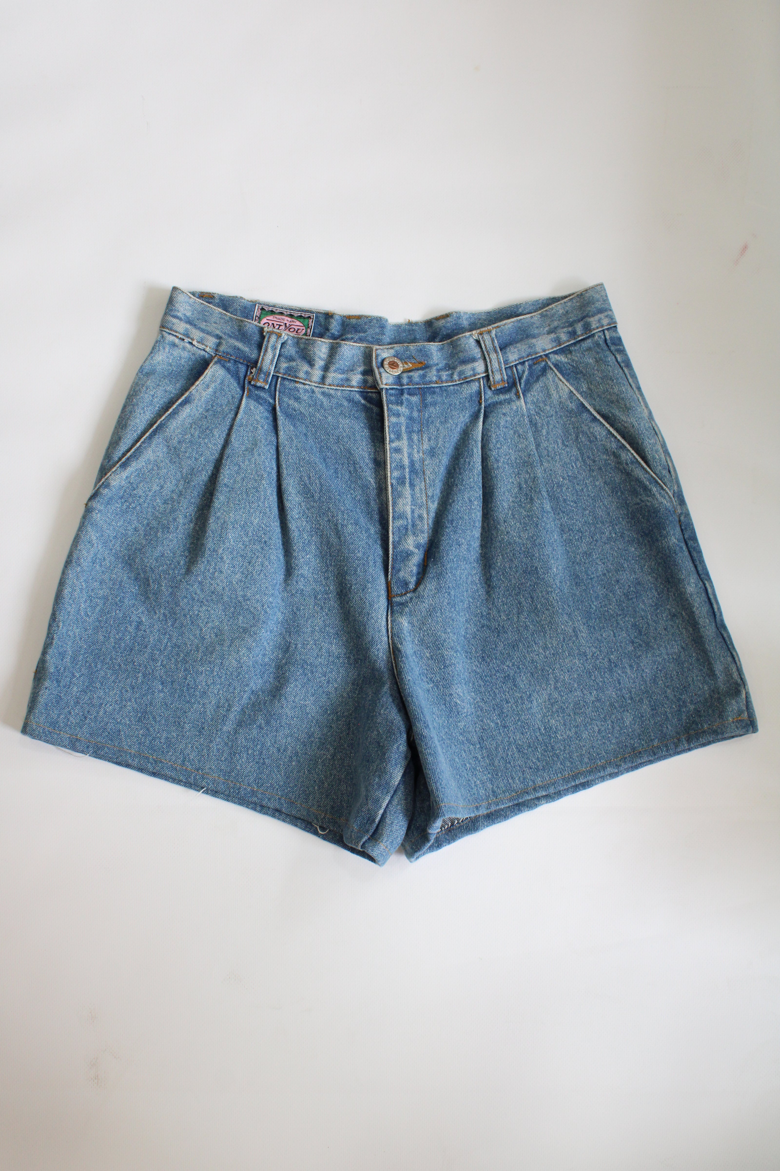 Vintage high waisted denim shorts