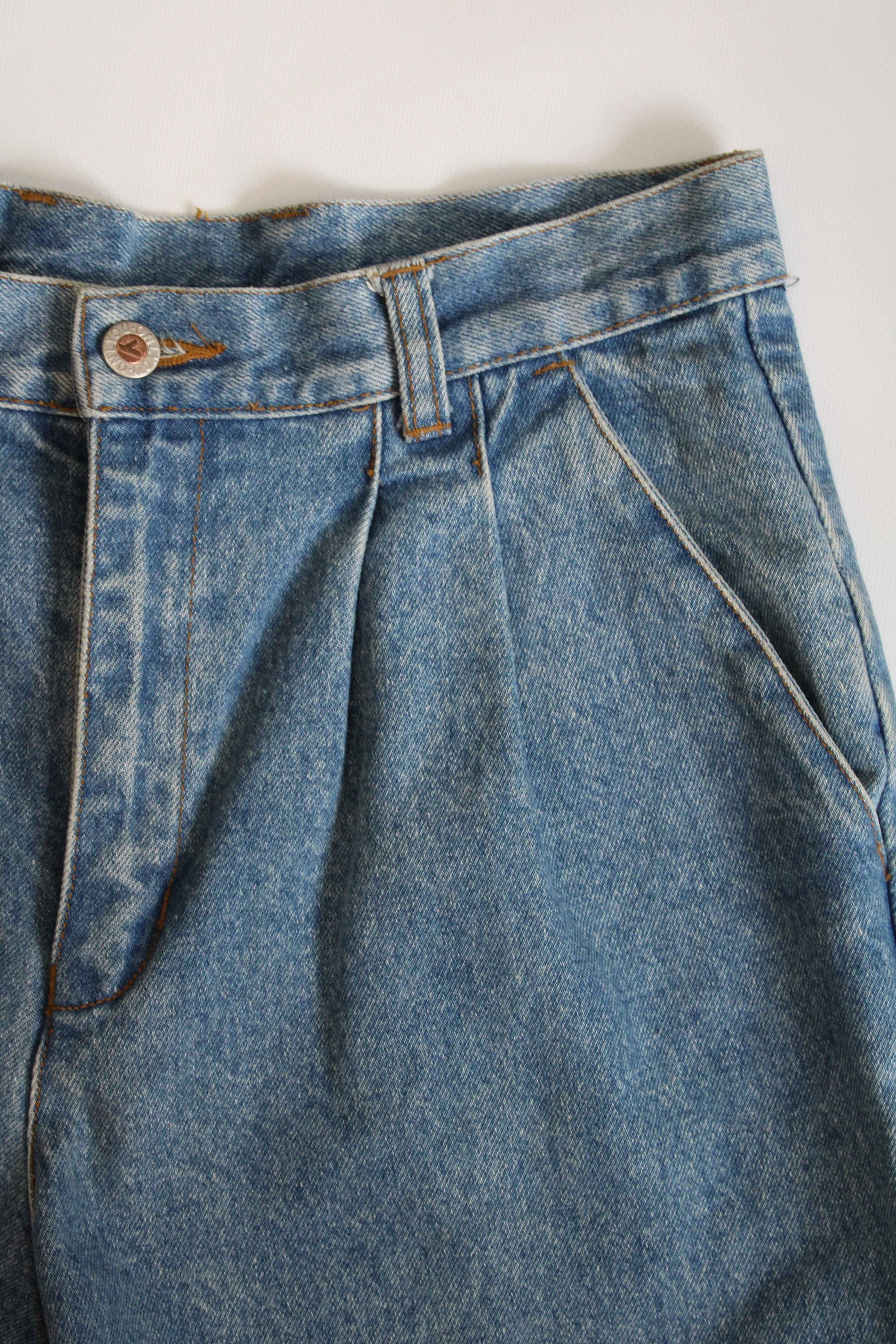 Vintage high waisted denim shorts