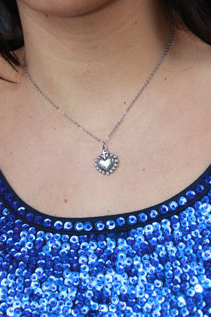 SUGARBLAZE heart necklace
