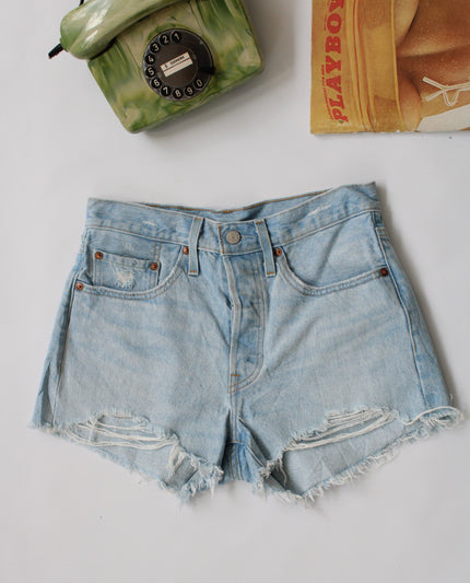 Levi’s 501 denim hot shorts