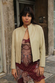 Vintage genuine leather jacket (M)