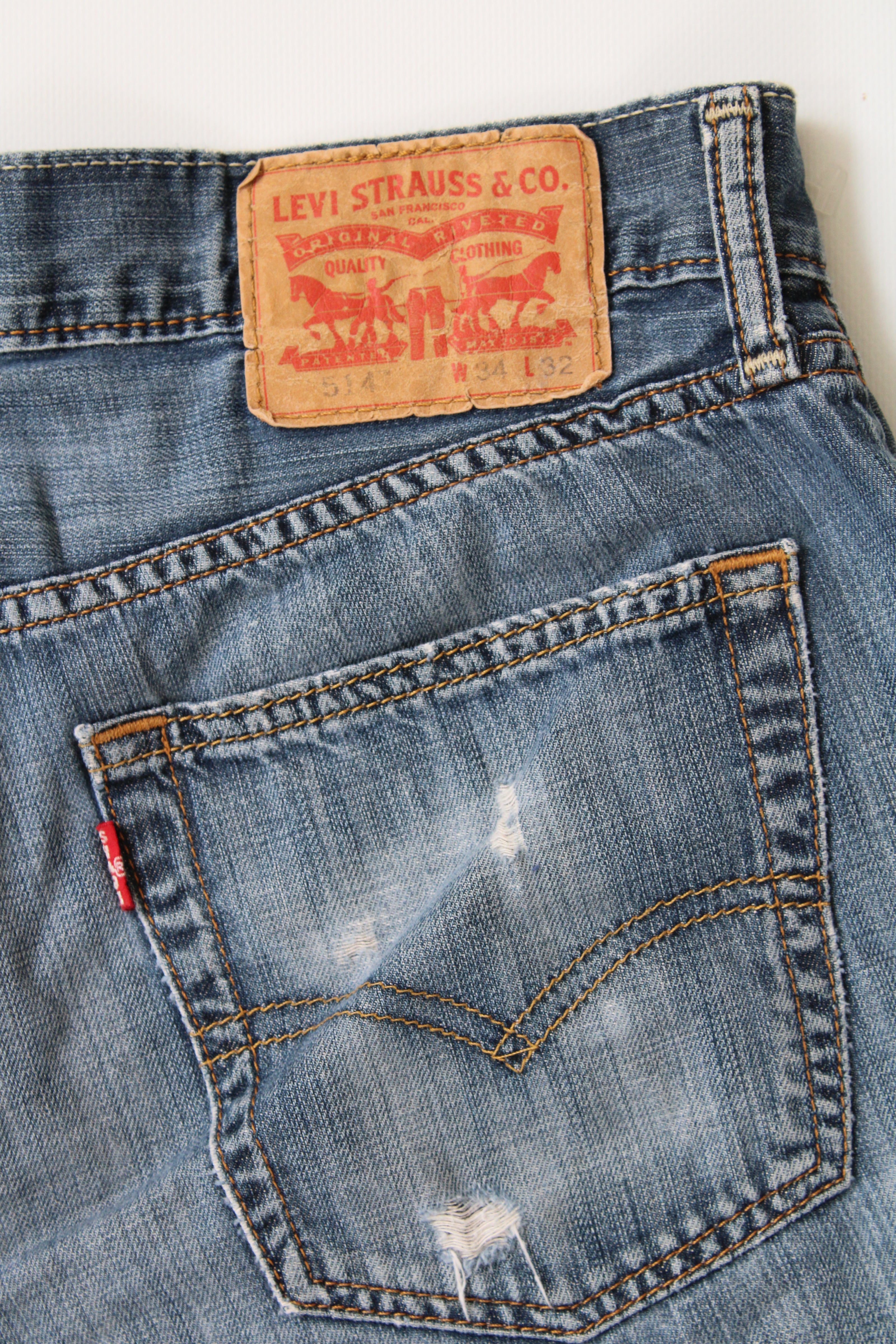 Levi’s 514 denim hot shorts