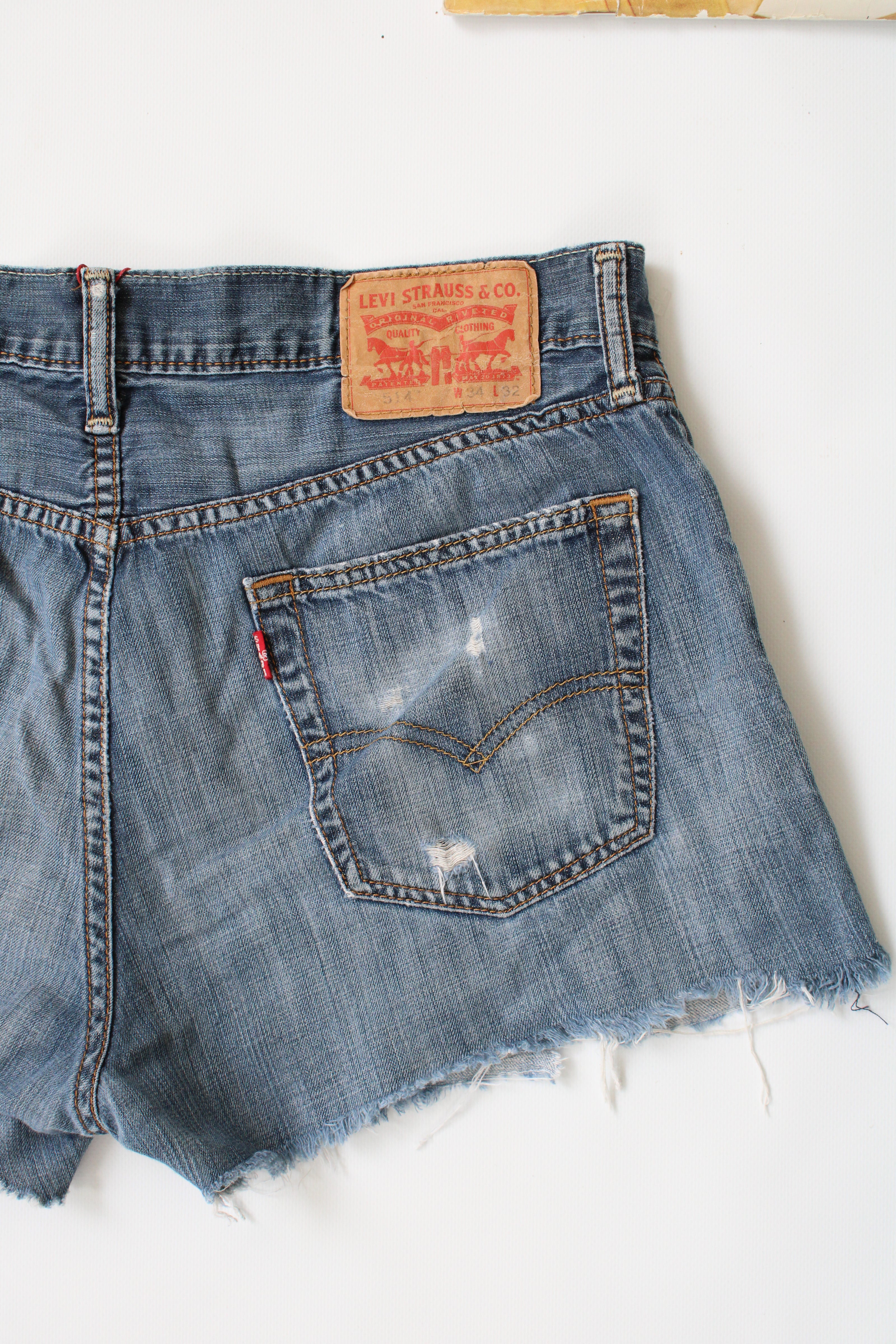 Levi’s 514 denim hot shorts