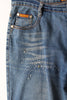 Super cute Y2K flare jeans with bead detailing