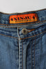 Super cute Y2K flare jeans with bead detailing