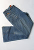 Super cute Y2K flare jeans with bead detailing