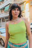 SANDRO FERRONE vintage ribbed top (S/L)