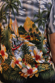 Vintage funky patterned shirt (M/L)