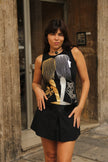 Custo Balcelona Y2K graphic dress (M)