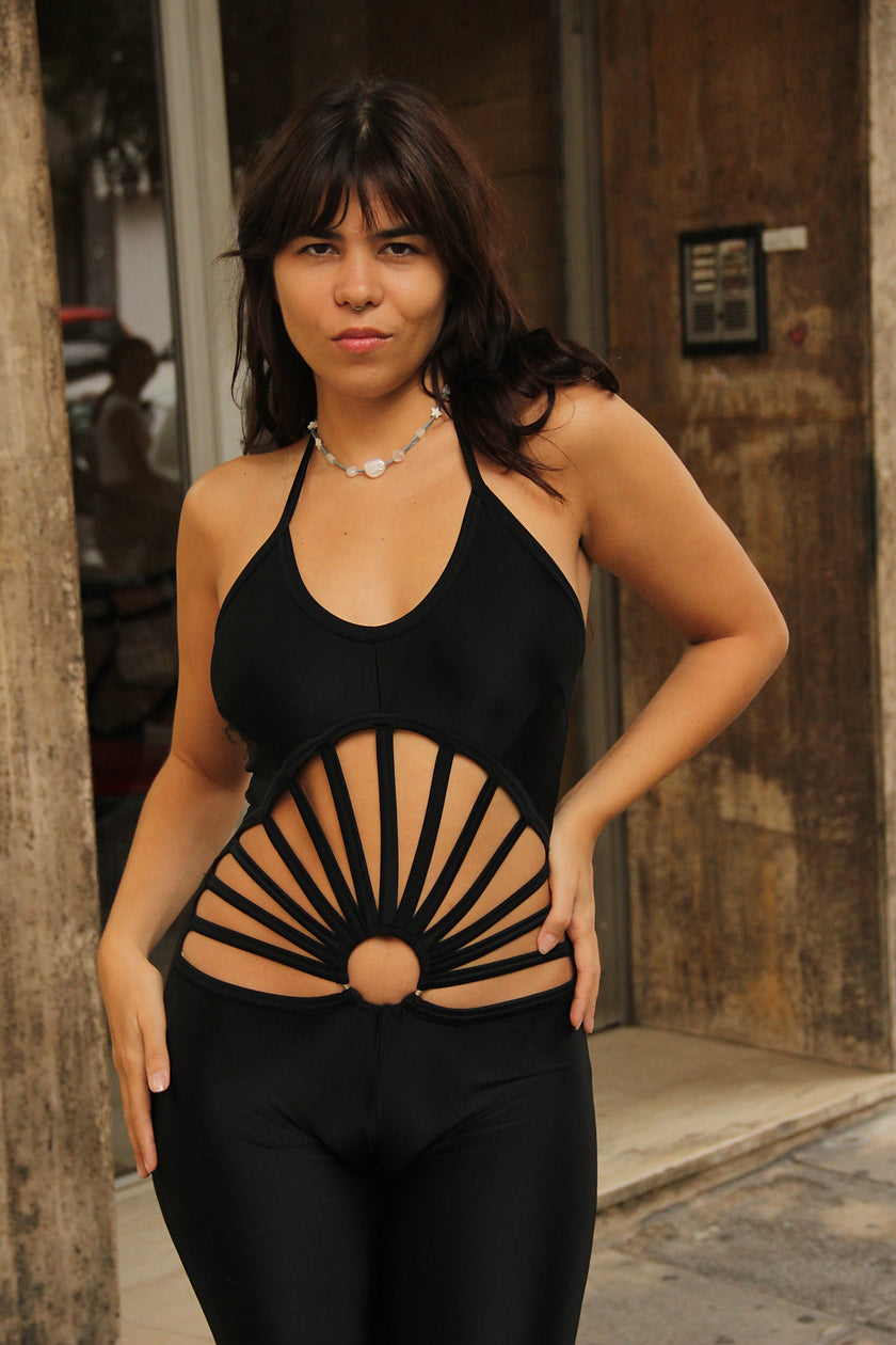 Stunning super hot cutout jumpsuit (S/L)