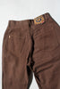 Vintage high waisted brown jeans