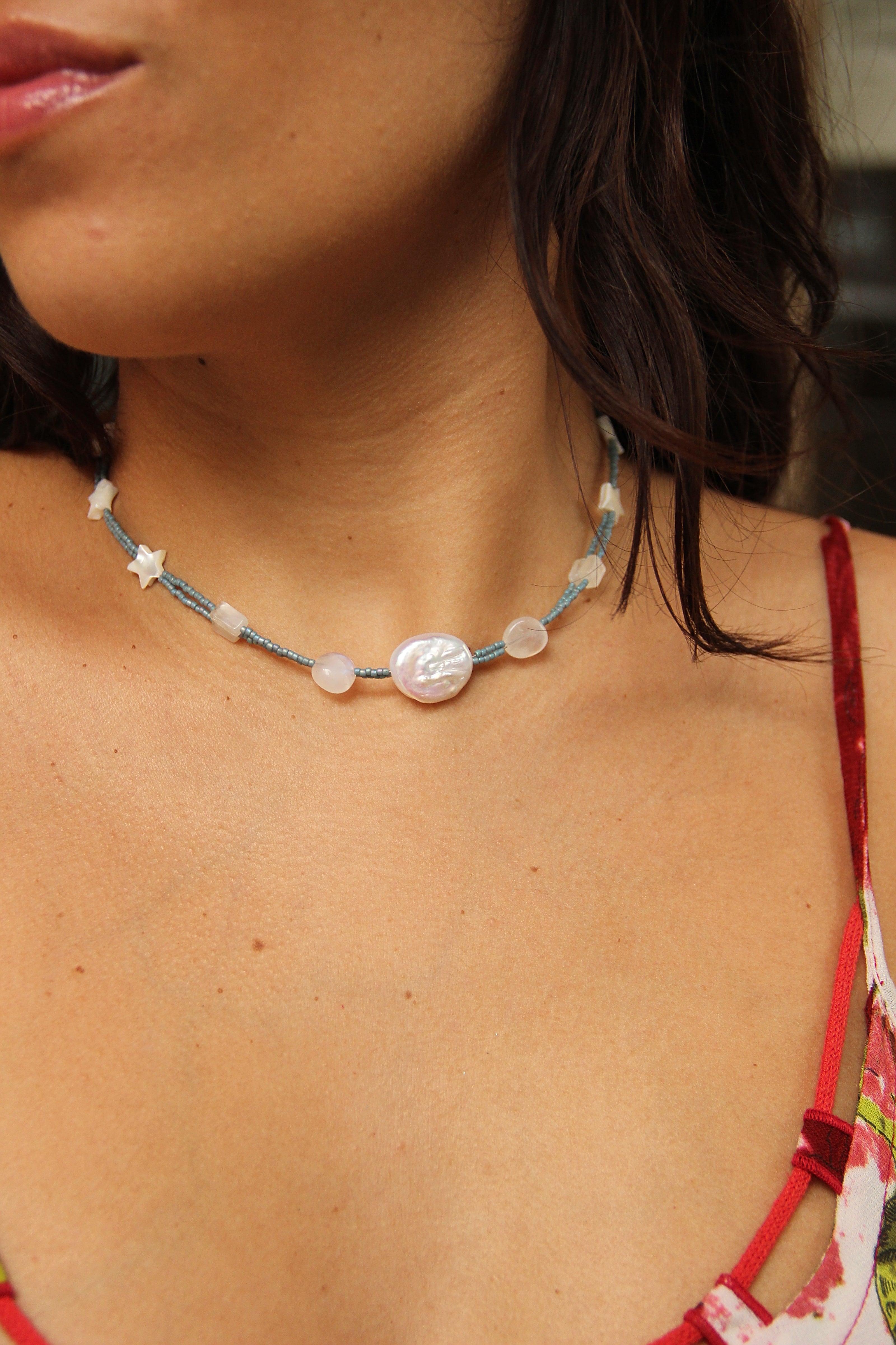 “Starlight” handmade necklace