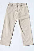 Vintage beige men’s high waisted jeans (W38)