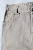 Vintage beige men’s high waisted jeans (W38)
