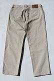 Vintage beige men’s high waisted jeans (W38)