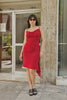 Stunning sparkly asymetrical midi dress (S/L)