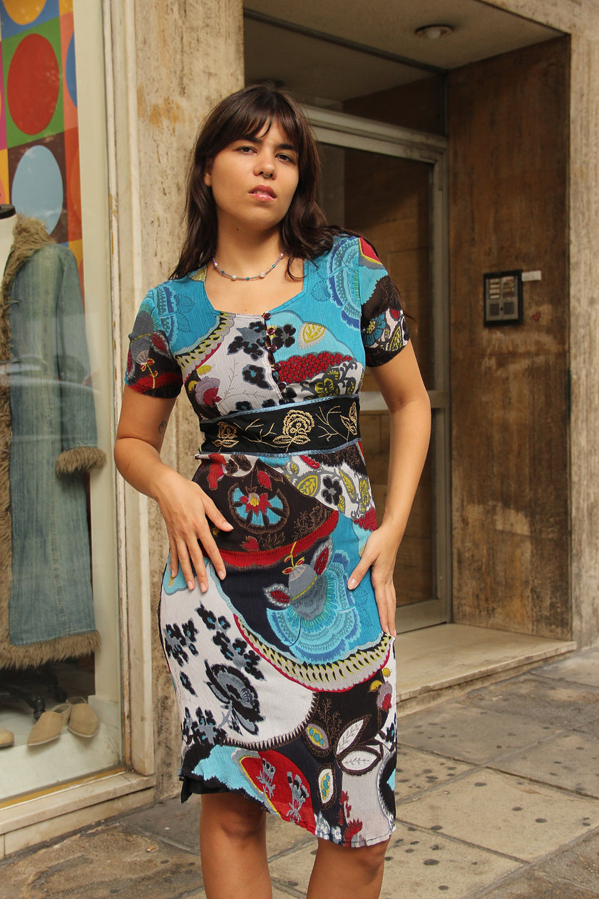 Fuel&Gas Vintage super funky dress (M)