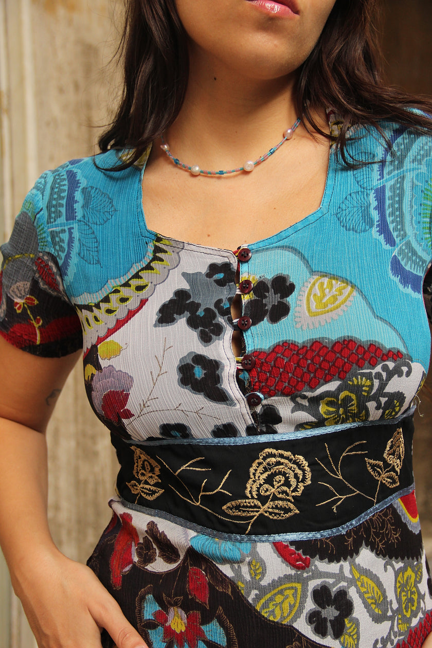 Fuel&Gas Vintage super funky dress (M)