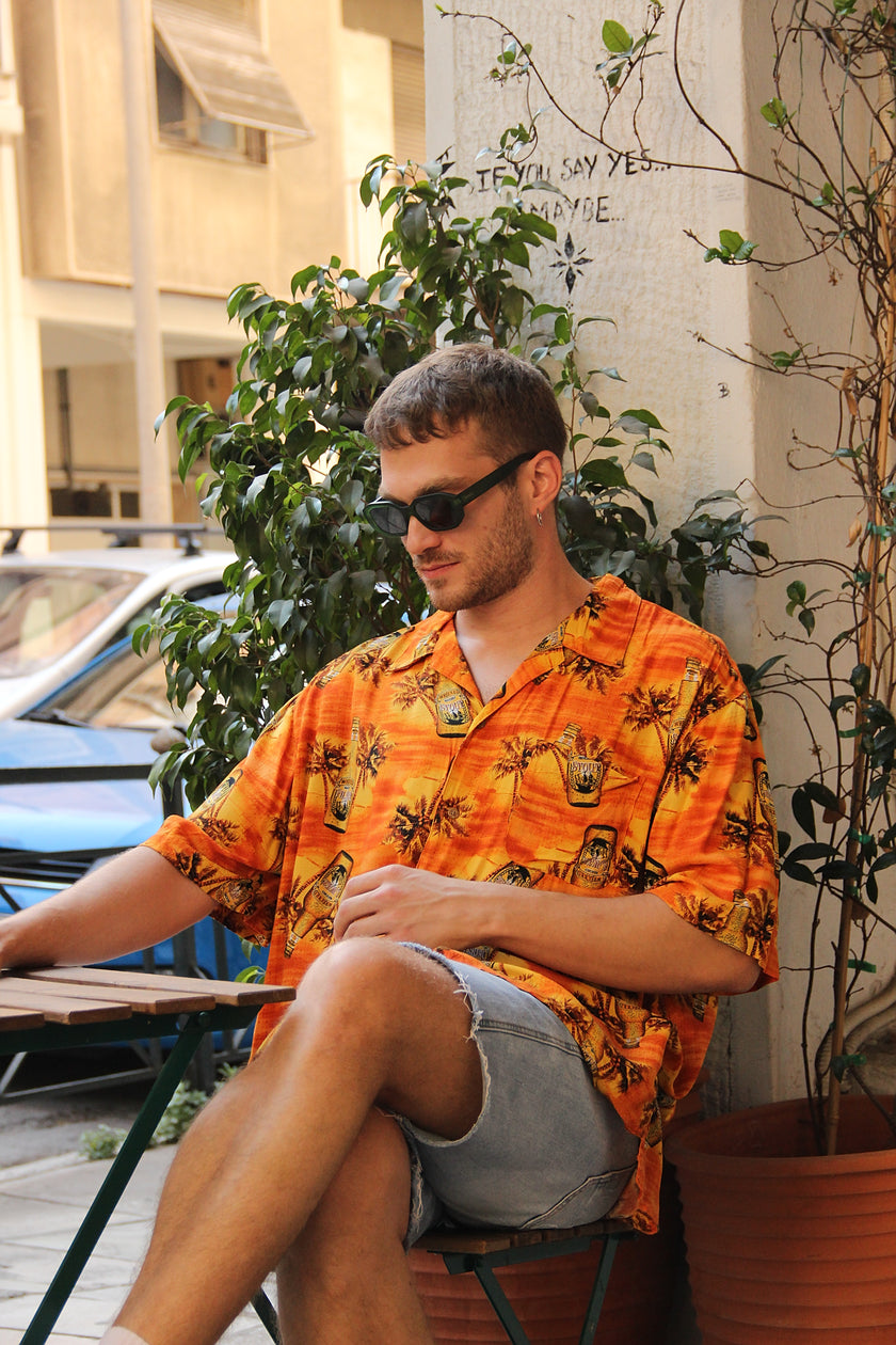 Super funky patterned shirt (XL)