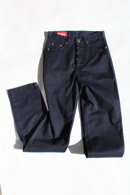 Uniform dead stock dark blue light jeans