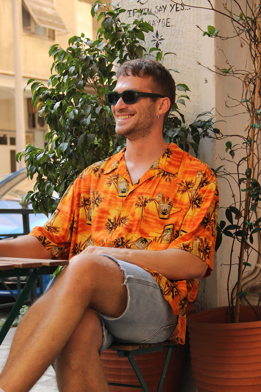 Super funky patterned shirt (XL)