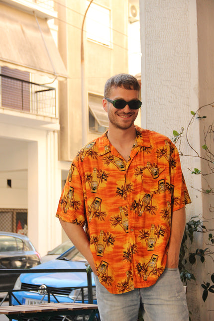 Super funky patterned shirt (XL)