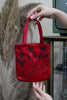 Super cute velvet beaded bag