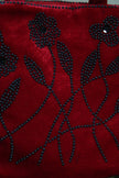 Super cute velvet beaded bag