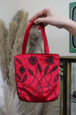 Super cute velvet beaded bag