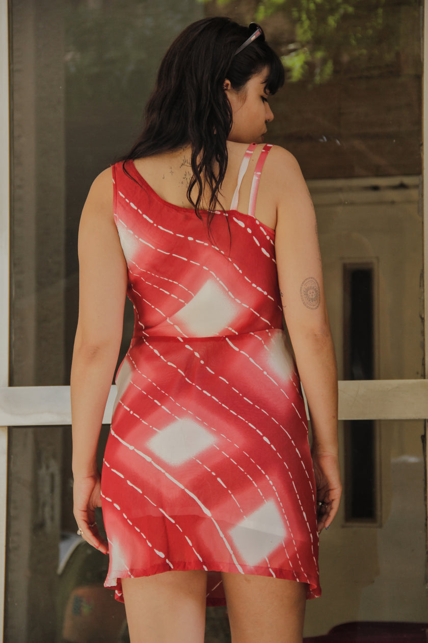 SFARZO stunning italian vintage midi dress (S/M)