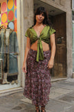 Vintage floral skirt (S/M)
