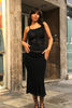 Vintage black sparkly skirt