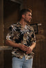 Funky patterned shirt (S)